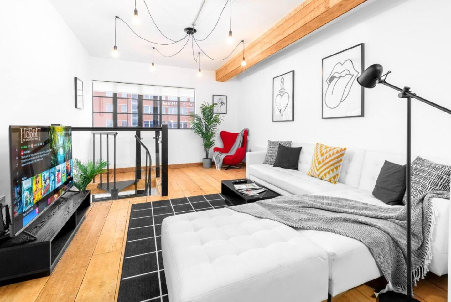 Loft Style Apartment - Near City Centre - Smart Tv- Wifi - Parking - Top Rated - 3Nt Birmingham Buitenkant foto